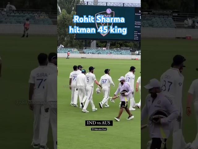 Rohit Sharma hitman 45 king 