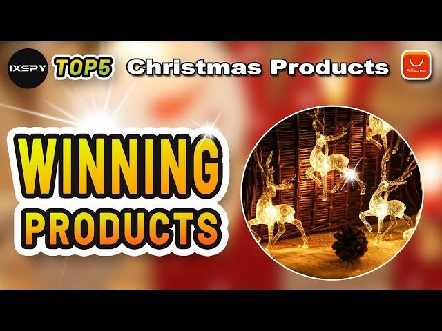 ⭐️ AliExpress Research | 5 Best Winning Products for Christmas - Dropshipping Trends | Sell It Now