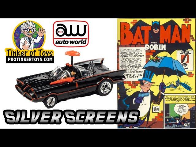 Auto World 4Gear 1966 The Penguin Mobile - Batman (TV) HO Scale Slot Car