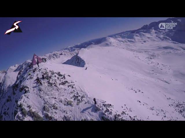 Le run et la réaction d'Elisabeth Gerritzen à Baqueira Beret