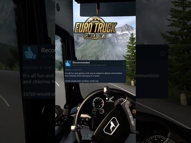 Euro Truck Simulator 2 Best Steam Reviews #games #steam #gamer #eurotrucksimulator2