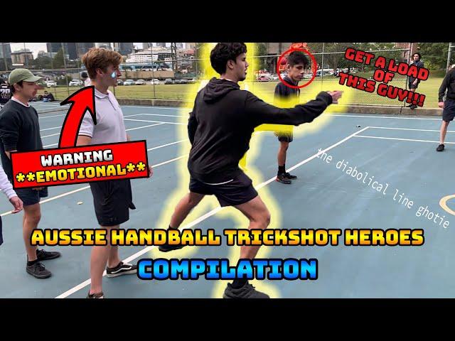 AUSSIE HANDBALL TRICKSHOT HEROES COMPILATION (WARNING **EMOTIONAL**)