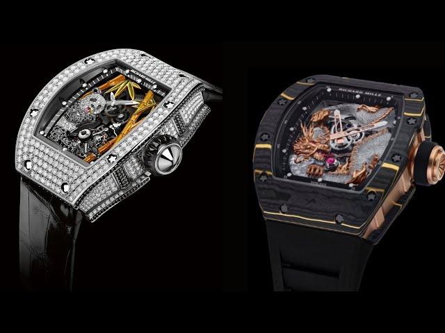 Top10 Most Expensive Richard Mille Watches(Upto $4000000)