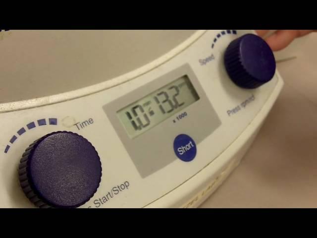 How to Use a Centrifuge