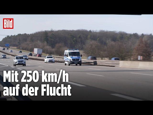 Thüringen: Irre Verfolgungsjagd auf der A4