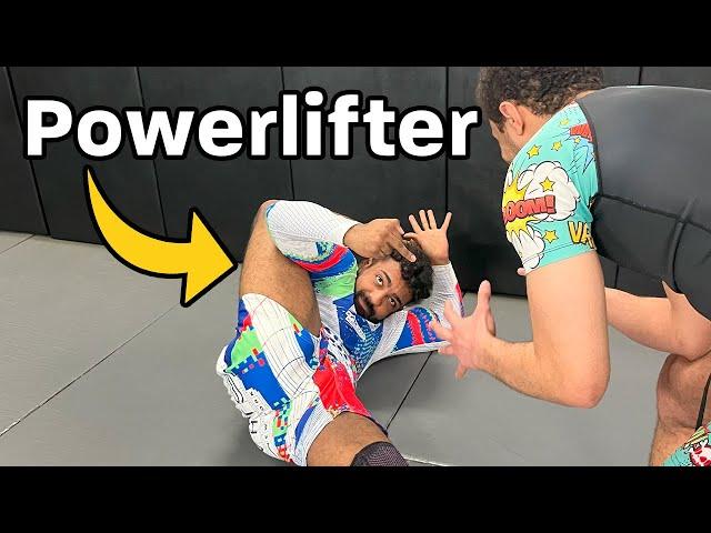 Powerlifter Blue Belt Vs Purple Belt