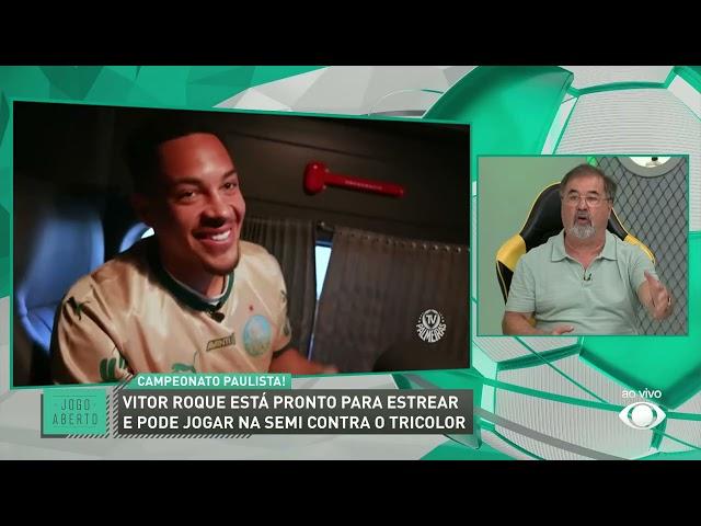 Debate Jogo Aberto: O Vitor Roque escolheu bem por vir ao Palmeiras?