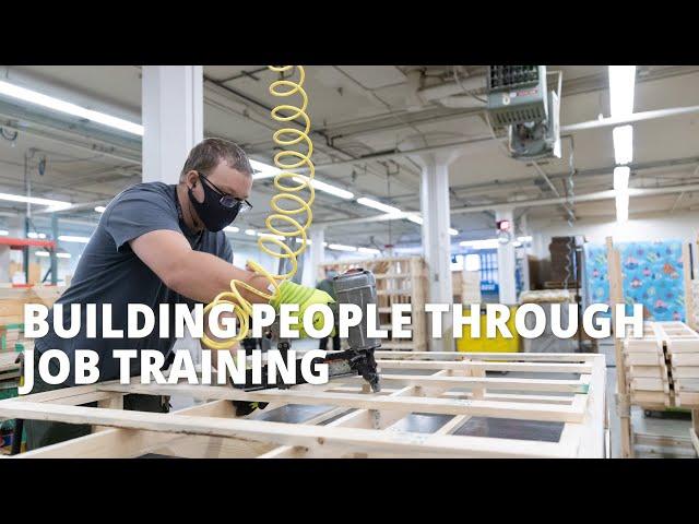 Building People through Job Training