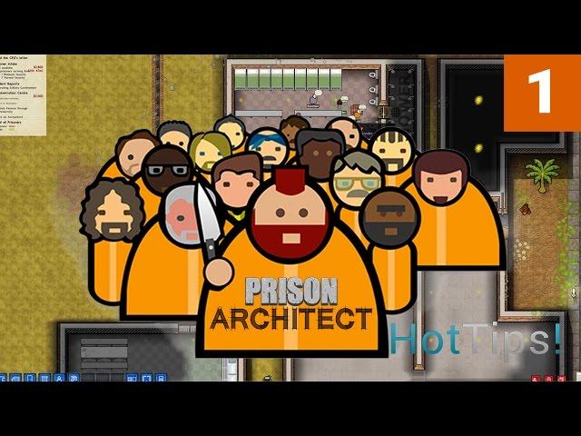 Prison Architect 2.0 - Ep 01 - Introduction to Prison Town - Let's Play