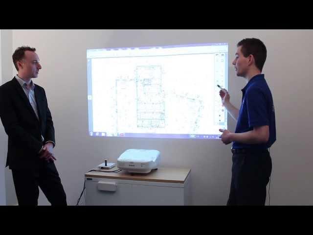Epson EB-1400 Series Interactive Integrated Projector Demo