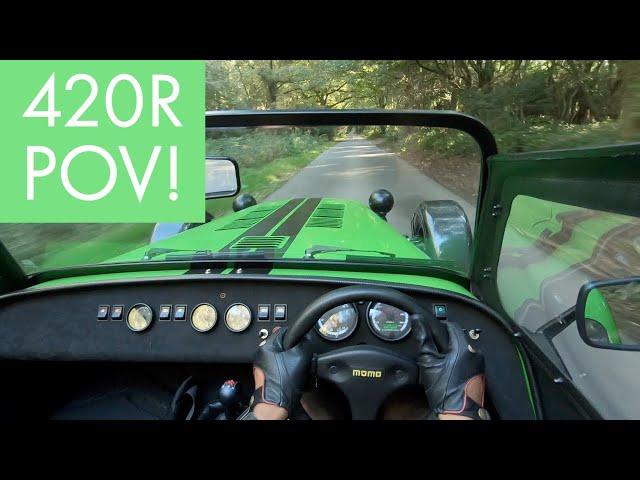 Caterham Seven 420R POV Drive