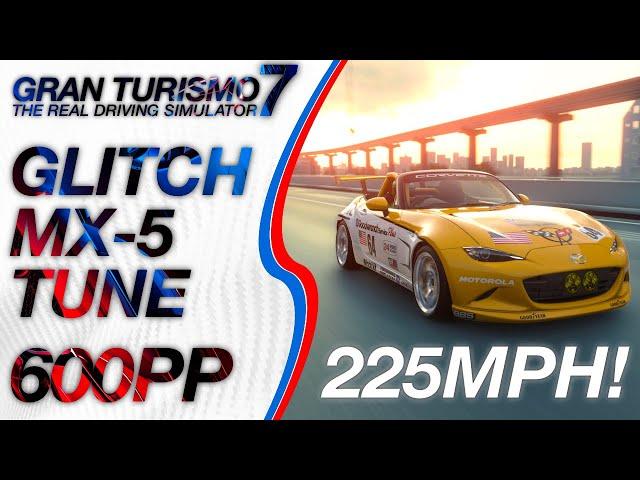 GLITCH TUNE 600pp MX-5 Engine Swap - Gran Turismo 7 (FASTEST Tokyo Brand Central Car GT7 Money Grind