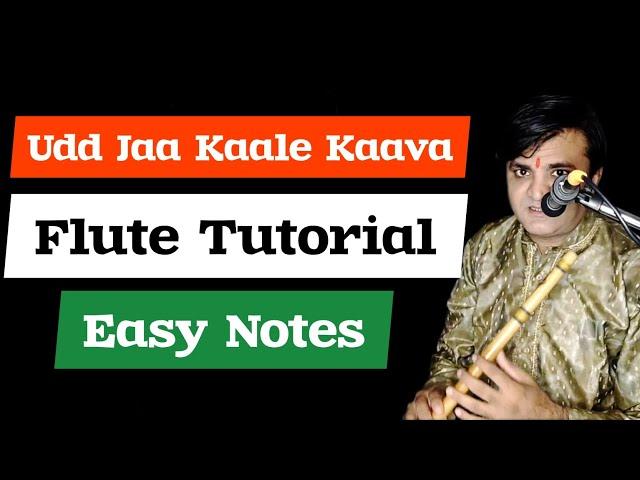 The Expert Guide to Ud Jaa kaale kaava flute tutorial | Gaddar 2 | Flute Notes | Nil Flutes