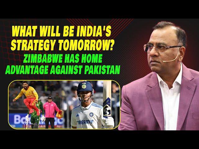 What Will Be India's Strategy Tomorrow? | Zimbabwe Has Home Advantage Against Pakistan | Basit Ali