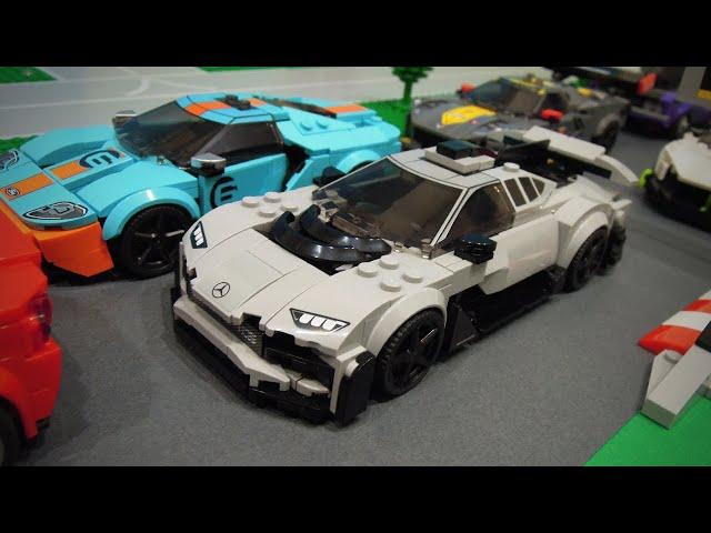 Lego Speed Champions Le Mans Racing - Lego StopMotion