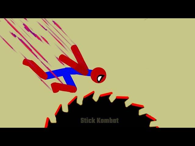 stickman dismounting | big stick vs stick kombat | like a boss compilation #5