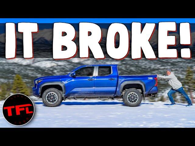 Our Brand-New 2024 Toyota Tacoma Almost Left Us Stranded...Here's What Happened!