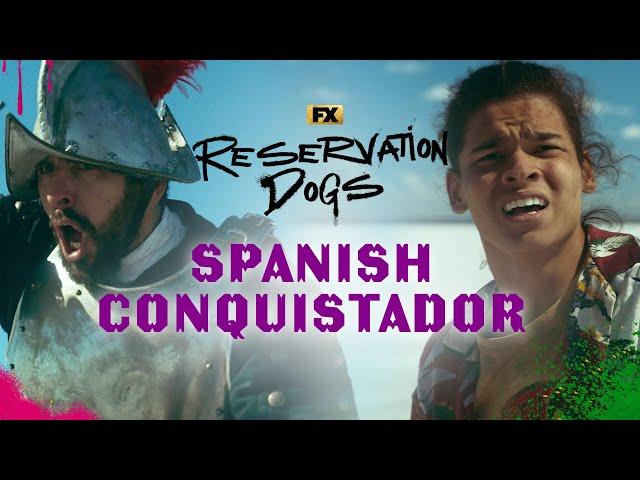 Bear Meets a Spanish Conquistador - Scene | Reservation Dogs | FX