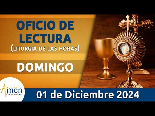 Oficio de Lectura de hoy Domingo 01 Diciembre 2024 l Padre Carlos Yepes l Católica l Dios