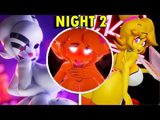 ALL SECRETS OF THE NIGHT 2 Fight Nights At Frenni's Night Club | Fnia FNAF Anime