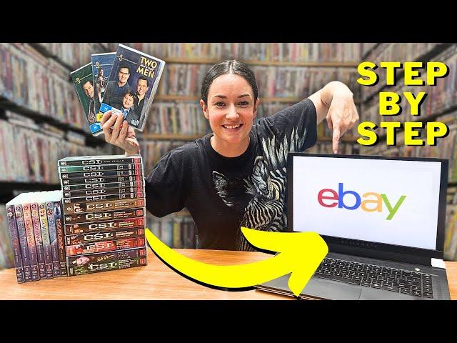 How To Sell DVDs on eBay In 2025 (Step By Step Guide)