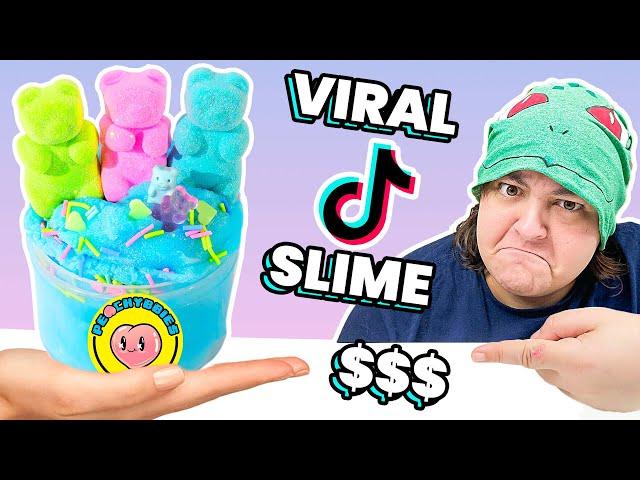 This Viral TikTok Shop Surprised Me! Satisfying Slime @Peachybbies