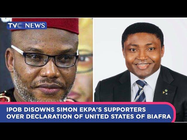 Today In The News | IPOB Disowns Simon Ekpa's Supporters Over Declaration Of United States Of Biafra