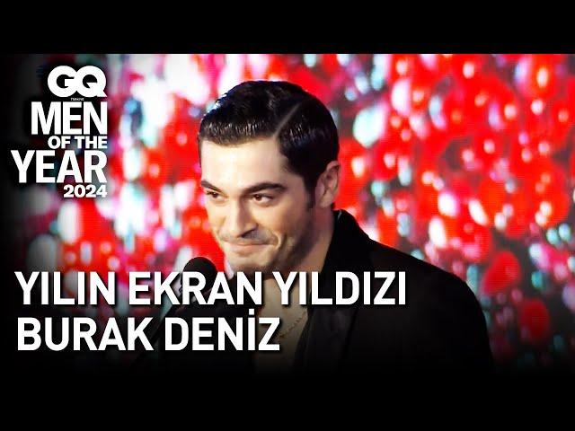 Yılın Ekran Yıldızı Ödülünün Sahibi Burak Deniz | GQ Men of The Year 2024