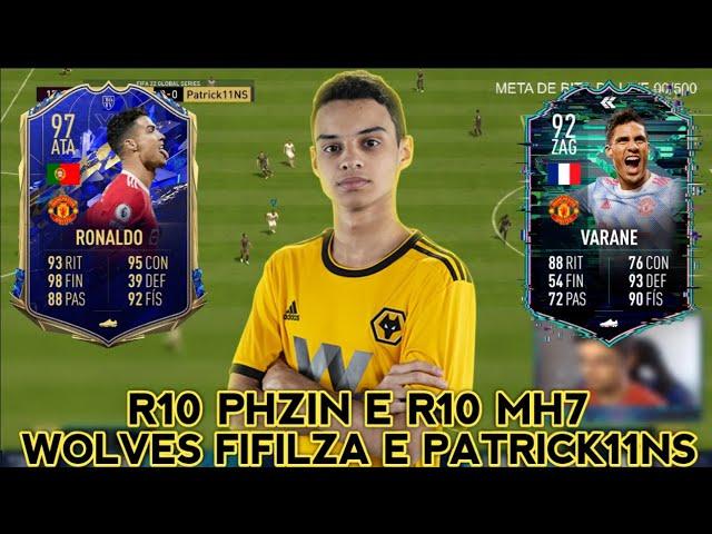 FIFILZA E PATRICK11NS vs R10 PHZIN E R10 MH7 - 2v2 PRÓ X PRÓ | FIFA 22