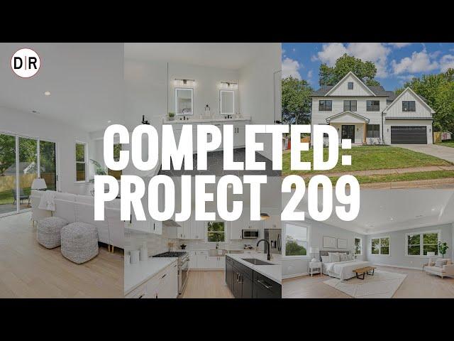 Project 209: Springfield Renovation Completed & On The Market!