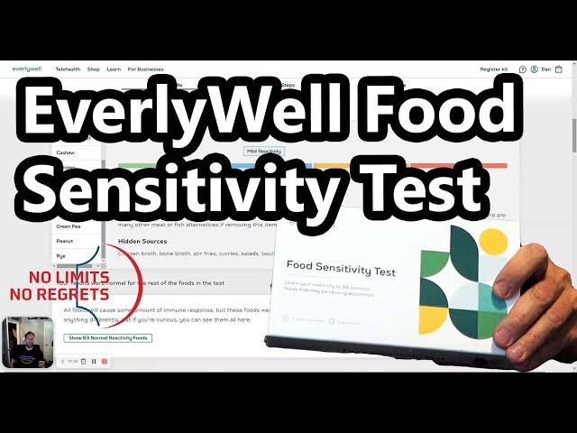 Taking the EVERLYWELL FOOD SENSITIVITY Test Video - Instructions and Results