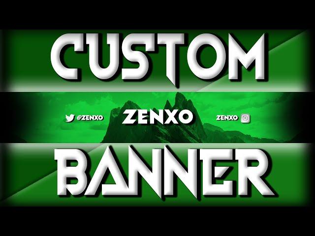 How To Make A YouTube Banner NO Photoshop! | FREE YouTube Banner 2023