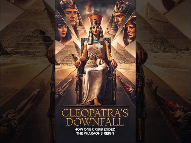 Cleopatra's Downfall: How One Crisis Ended the Pharaohs' Reign #shorts#short #history #facts