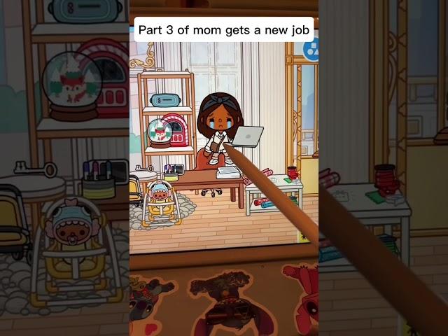 MOM GETS A NEW JOB‍||*WITH VOICE*|| Toca boca roleplay