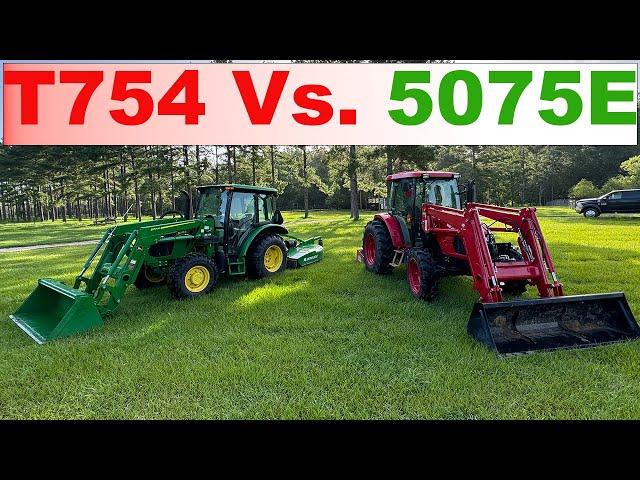 COLD HARD FACTS! TYM T754 versus John Deere 5075E