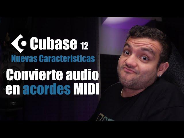 Convierte audio en MIDI y detecta la escala y los acordes | Lo Nuevo en Cubase 12 | Pt3