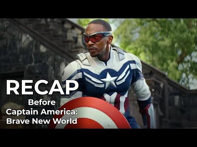 Marvel RECAP before Captain America Brave New World