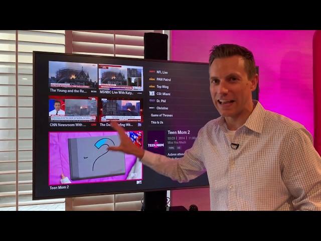 T-Mobile TVision TV Service Hands on Demo