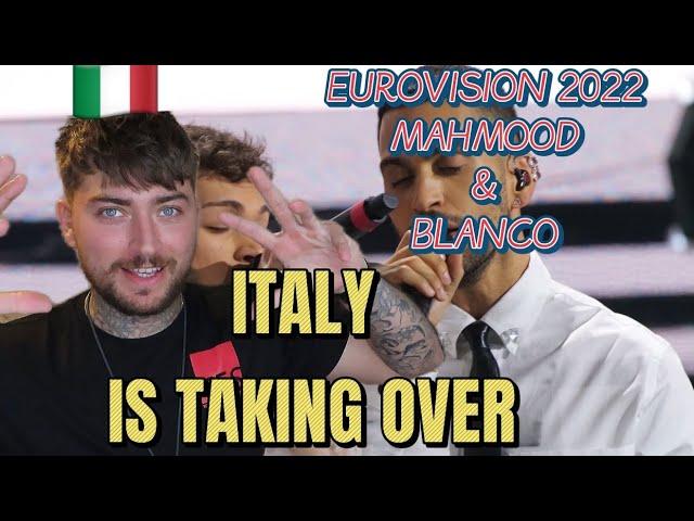 Eurovision 2022!! Mahmood & BLANCO - Brividi - Italy  National Performance [REACTION]