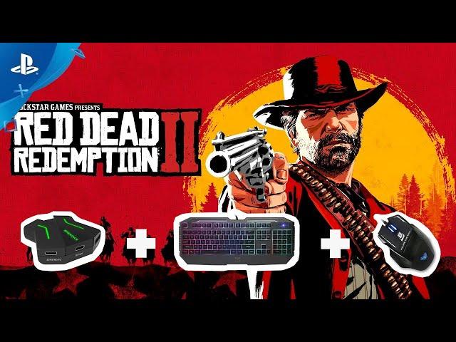 How to Play "Red Dead Redemption 2" on PS4 with Keyboard and Mouse