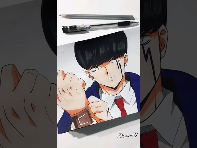 Drawing Mash burnedead / Mashle #mash #mashle #mashleanime #anime