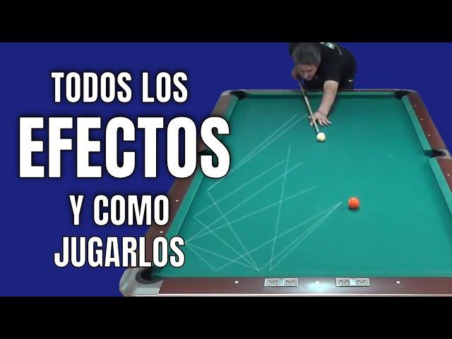 Aprende Cuando Jugar Cada Efecto En Billar Pool | Tutorial