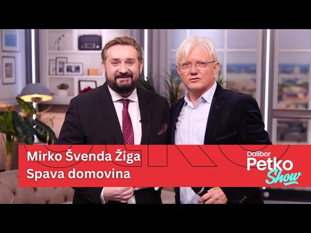 Mirko Švenda Žiga - Spava domovina | Dalibor Petko Show | CMC TV