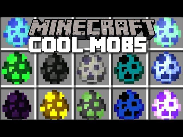 Minecraft COOL MOBS MOD / PLAY WITH COOL GIANT MOBS!! Minecraft