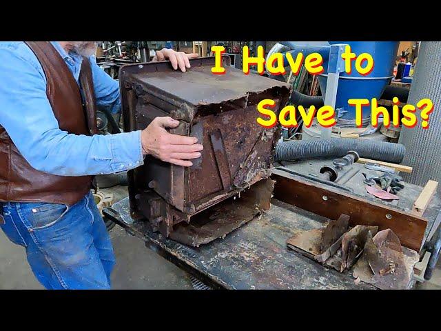 What it Takes to Save the Original Stove | Engels Coach Shop