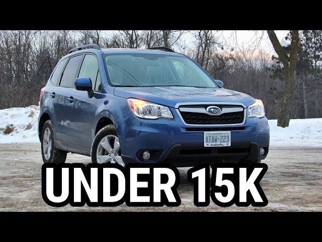 5 Best Reliable SUVS under 15k