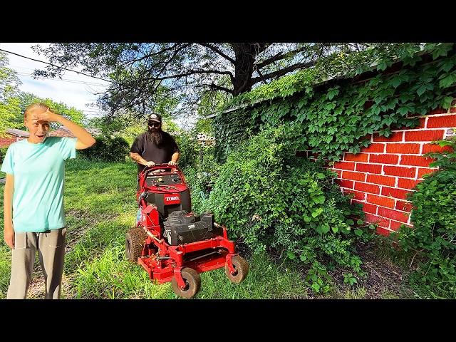 30 CUBIC Yards of Trash Removed – Starting the Cleanup of an ENTIRE OVERGROWN BLOCK