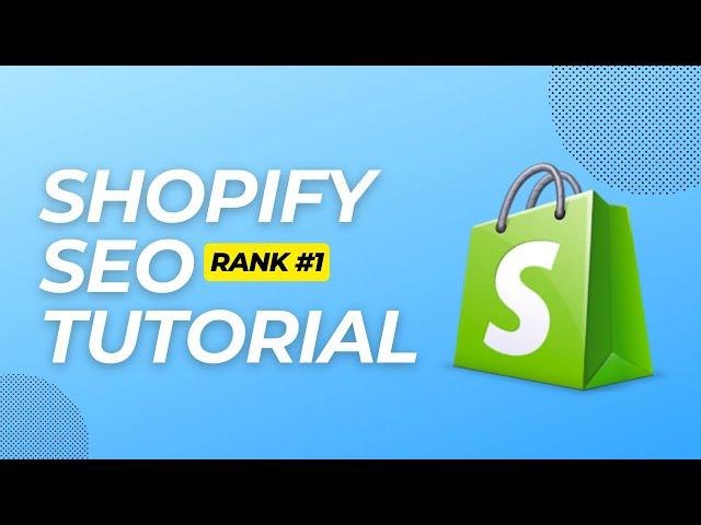 Shopify SEO Optimization for Beginners 2024 (Step-By-Step)