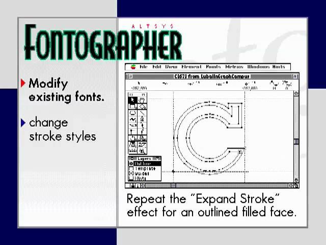 Fontographer 4.0 Demo