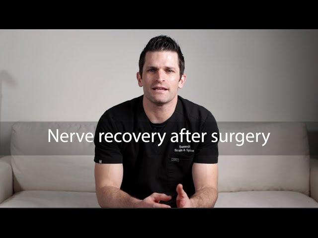 Nerve recovery after surgery